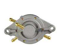 Moto Pompes À Essence pour Mikuni DF52-176 42-5310 Pompe À Essence Systèmes À Double Carburateur Débit 35 L/h Motoneige Double Sortie Support Rond Pompe À Essence Fuel Pump