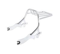 Moto Porte Bagages Porte-Bagages Moto Deux Places pour Softail pour Fat Bob FXFB 2018-2019 pour 114 FXFBS 2020-2023(Chrome)