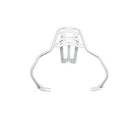Moto Porte Bagages pour Vespa GTS 300 250 125 GTV 300 pour Primavera pour Sprint 150 Tous Porte-Bagages Arrière pour Support Fixation Coffre Arrière Porte-Bagages Arrière(Argent)