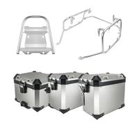 Moto Porte-Bagages Support Valise Coffre Arrière Moto pour Suzuki pour V-Strom 1050 DL1050 2020-ON Support Valise en Aluminium Arrière Bagages(SL 3 Box SL Rack)