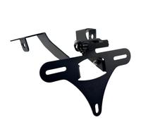 Moto Porte Plaque Immatriculation pour CFMOTO 450MT Ibex 450 MT | Support de plaque d'immatriculation de moto éliminateur de garde-boue cadre arrière lumière LED