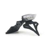 Moto Porte Plaque Immatriculation pour Suzuki GSX-8S GSX8S Moto Arrière Queue Courte Support Plaque D'immatriculation À Contre Pointe Intégré Lumière LED(B)