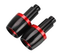 Moto Pour CBR600RR CBR 600RR CBR600 RR Poignées De Guidon De Moto CNC Embouts Guidon Bouchon Contrepoids Glissière(ROUGE)