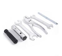 Moto pour Ct/cm/Z50 Set pour Série Cb Kit Modèles Cbr Vfr/Vtr - Gadget de réparation compact en aluminium avec pochette de rangement (compatible avec