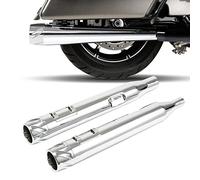 Moto pour Electra Glide Police FLHTPI 2017-2018 Standard EFI FLHTI 2019 2020 2021 2022 Slip on Double Silencieux D'échappement Tuyaux