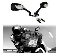 Moto pour GSXR1000 GSXR600/750 GSX-R 600 750 1000 2005 2006 2007 2008 2009 2010 2011 2012 2013 2014 2015 Rétroviseur Ambre L&E&D Clignotant