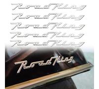 Moto pour Harley Davidson Road King FLHRC HRS CVO Emblème Badge 5PC 105/110e Anniversaire 3D Garde-Boue Décalcomanies Autocollant