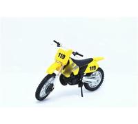 Moto pour Miniature 1/18 métal moulé sous Pression modèle réduit Collection pour Adultes pour Suzuki RM250
