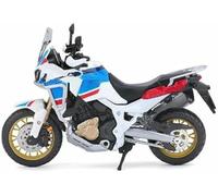 Moto pour Miniature Course 1/18 MéTal Moulé sous Pression Jouet DéCoration IntéRieure Cadeau d'anniversaire pour Honda Africa Twin