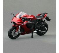 Moto pour Miniature Course pour Yamaha YZF-R1 L'éPour Chelle 1/18 MéTal Moulé sous Pression IdéAle pour La DéCoration IntéRieure Ou comme Cadeau d'anniversaire