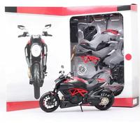 Moto pour Miniature l'épour Chelle 1:12 Version assemblée pour Collection véhicules pour Miniatures pour Ducati pour Diavel 2011
