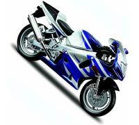 Moto pour Miniature L'éPour Chelle 1:18 MéTal Moulé sous Pression Jouet Course Portable pour Les Doigts ModèLe pour Suzuki Gsx-R750