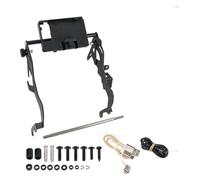 Moto pour Pan America 1250 pour Special 2021- Renfort De Pare-Brise Gauche Et Droit Et Support De Navigation pour Moto Support De Navigation(USB Charging Version)