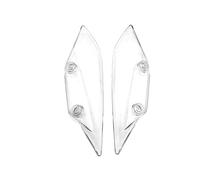 Moto pour S1000 RR 2015 2016 2017 2018 S 1000RR S1000RR Winglets Carénage Spoiler Avant Moto ABS Plastique Gauche Ou Droite Accessoires(Transparent)