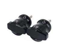 Moto Pour SV650 SV650S SV 650 650 1000 SV1000 Moto M8 Bras Oscillant Curseurs Bobines Paddock Stand Bobbins Accessoires(Noir)