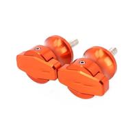 Moto Pour SV650 SV650S SV 650 650 1000 SV1000 Moto M8 Bras Oscillant Curseurs Bobines Paddock Stand Bobbins Accessoires(Orange)