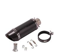 Moto pour YZF R1 R6 pour CBR1000 pour GSXR1000 51mm 60mm GP Tuyau D'échappement Silencieux Alliage De Titane en Fiber Carbone
