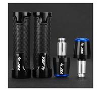 moto Pour YZFR7 YZF R7 YZF-R7 2024 2023 2022 2021 2020 Accessoires De Moto 22MM Poignées De Guidon Poignée Barre Embout Bouchon extrémité du manche(Black Blue)