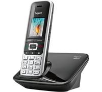 MOTO-Premium 100 - Téléphone Sans Fil Dect - Grand Écran Couleur Tft - Carnet D'Adresses De 500 Contacts - Synchronisation Des Données Par Usb, Qualité Audio Supérieure, Coloris Platine-Noir