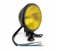 Moto Projecteur Avant Feux Phare LED Rond Pour Moto, Scooter, Style Rétro