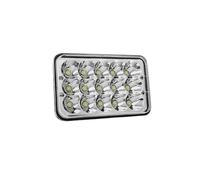 Moto Projecteurs LED pour XR250 pour XR250L pour XR650L Phare LED H4 pour Voiture Et Moto Compatible avec 4x6 Pouces Phare LED Voiture Camion Et Moto(1pcs)