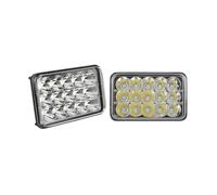 Moto Projecteurs LED pour XR250 pour XR250L pour XR650L Phare LED H4 pour Voiture Et Moto Compatible avec 4x6 Pouces Phare LED Voiture Camion Et Moto(2pcs)