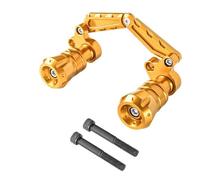 Moto Protection Anti Chute De Fourche Avant Pot Échappement Cadre Patin De Protection pour NMAX155 125 NMAX160 155 XMAX300(Or)