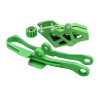 moto Protection des chaînes Compatible Avec Pour KX250F 2009-2020 Guide De Curseur De Rouleau De Chaîne De Moto Kit De Protection De Guide De Tendeur De Bras Oscillant(2 Piece Set)