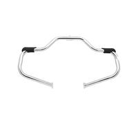 Moto Protection Moteur Pare-Chocs pour Davidson pour Touring Road King pour Street Road Electra Glide 1997-2008 Barre De Protection Moteur pour Moto Carénage Protecteur Bar(Chrome(Wigh Rubber))