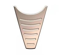 Moto Protection réservoir Autocollants de Protection pour Tampon réservoir Carburant, Accessoires Moto en Alliage d'aluminium pour pour Scrambler 125