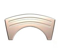 Moto Protection réservoir Autocollants de Protection pour Tampon réservoir Carburant, Accessoires Moto en Alliage d'aluminium pour pour Scrambler 125