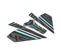 Moto Protection réservoir Tampons latéraux antidérapants pour réservoir de Carburant Moto, Autocollants imperméables pour 450SR 2022 2023