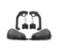 Moto Protège-Mains Kit Protection Protège-Mains avec Spoilers Et Déflecteur Vent pour CRF 1000 L pour Africa pour Twin 2014-2016, 2017, 2018 2019 Protège-Mains de Moto(Noir)