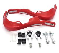 moto protège-mains Pour Kawasaki 22 Mm 28 Moto Protège-mains Motocross MX Pour VTT Guidon(Red)