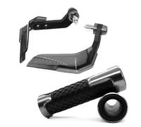 Moto Protèges Mains pour SYM pour Jet 14 50/125/200 Poignées De Garde-Mains Moto Poignée Bouclier Garde-Main Protecteur Gardes Guidon Protège-Mains (Couleur : B-Titanium)