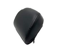 Moto PU Cuir Dossier Universel Sissy Bar Coussin Pour Harley XL883 XL1200 Quarante Huit Gros Garçon Capot siège arrière(Black B)
