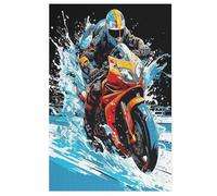Moto Puzzle en Bois 1000 Pièces pour Adultes Et EnfFourmis, Puzzles Impossible, Jeu De Patience Coloré, À Partir De 12 Ans 78×53cm