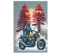 Moto Puzzles Adulte 1000 Pieces Cadeau Famille Puzzle Classique 3D EnfantsJouet en Bois Cadeau Unique (78×53cm)