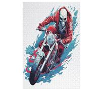 Moto Puzzles Adulte 1000 Pieces Cadeau Famille Puzzle Classique 3D EnfantsJouet en Bois Cadeau Unique (78×53cm)
