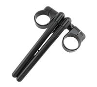 Moto Rehausseur de Guidon Guidon de Moto, Guidon Cafe Racer, Fourche Fendue à Clipser, 35, 37, 39, 45, 49, 50, 52, 58 mm, Guidon surélevé, Pince Guidon Moto Pinces Riser(Black 31MM)