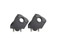 Moto Rehausseur de Guidon Rehausseur Guidon Moto 22 mm 25/28 mm, Fixation Pince pour rehaussement Guidon Motocross Pit Bike Guidon Moto Pinces Riser(25mm Black)