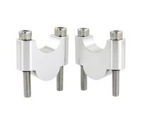 Moto Rehausseur Guidon Convient pour Grom MSX125 TRX 450R 700XX ST1100 22mm 7/8 "Risers de Guidon Moto Support Barre poignée en Aluminium