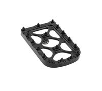 moto repose pédales Pour Touring Pour Electra Pour Glide Pour Road Pour King Pour Softail Fat Boy Pour Dyna 1PC Couvre-pédale Frein MX Doré CNC Grand Repose-pieds(All Black)