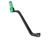 Moto Repose-Pieds Levier changement vitesse pliable CNC pour moto pédale en alliage d'aluminium pour Kawasaki pour KLR 650 pour Adventure pour Traveler 2022 - 2023 Cale Pied Moto(VERT)