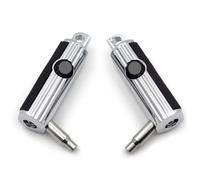 Moto Repose Pieds Pièces de moto Paire de repose-pieds Repose-pieds Gear pour 1984-2018 pour moto pour pour Fat Boy pour SuperLow XL883L