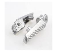 Moto Repose-Pieds pour CBR600RR 2003-2006 pour CBR1000RR 2004-2014 Repose-Pieds De Moto Gauche Droit Pédale(Argent,Devant)