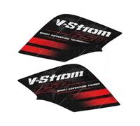 Moto réservoir Carburant Pad pour V-Strom 650 DL650 XT 650XT Moto Réservoir De Carburant Tampon Autocollant Réservoir Protection Latérale Autocollants 2017-2024 2023