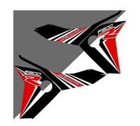 Moto réservoir carburant Sticker Autocollants Décoratifs Pour Carénage De Carrosserie De Moto F900R F900 F 900 R, Tampon De Réservoir D'huile Et De Carburant, Protection Des Genoux, Kit D'autocollants