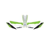 Moto réservoir Carburant Sticker Kit De Réservoir De Carburant Givré pour Moto pour NI&NJA 500 Se, pour NI&NJA 500 2024, Autocollant De Protection Antidérapant, Accessoires De Décalcomanies