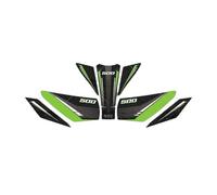 Moto réservoir Carburant Sticker Kit De Réservoir De Carburant Givré pour Moto pour NI&NJA 500 Se, pour NI&NJA 500 2024, Autocollant De Protection Antidérapant, Accessoires De Décalcomanies